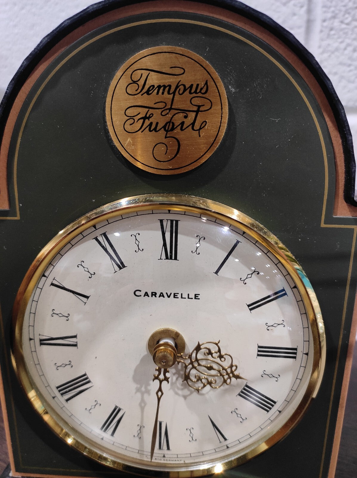 Vintage CARAVELLE Clock Designer Series Tempus