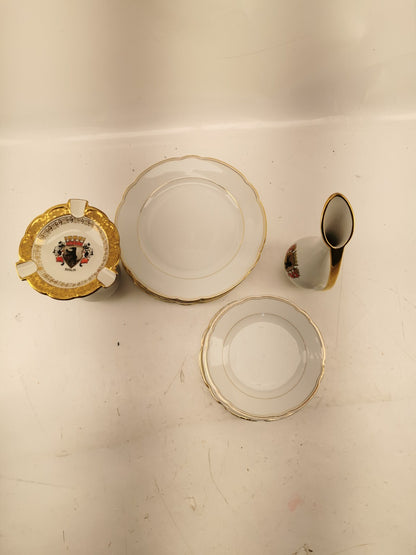 Bavaria Germany Plates & Creamer.