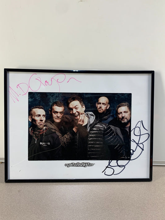 Pitchshifter English Rock band Signed Photo by 2 Members