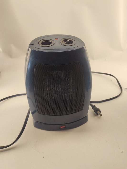 Portable Plastic Electric Space Heater Fan Adjustable Thermostat