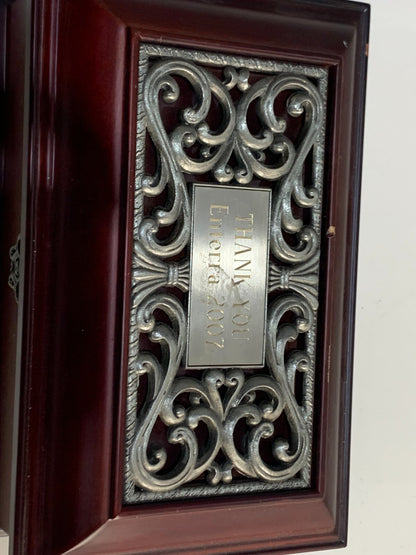 Vintage Two-Level Jewelry Box - Mirror Jewelry Box