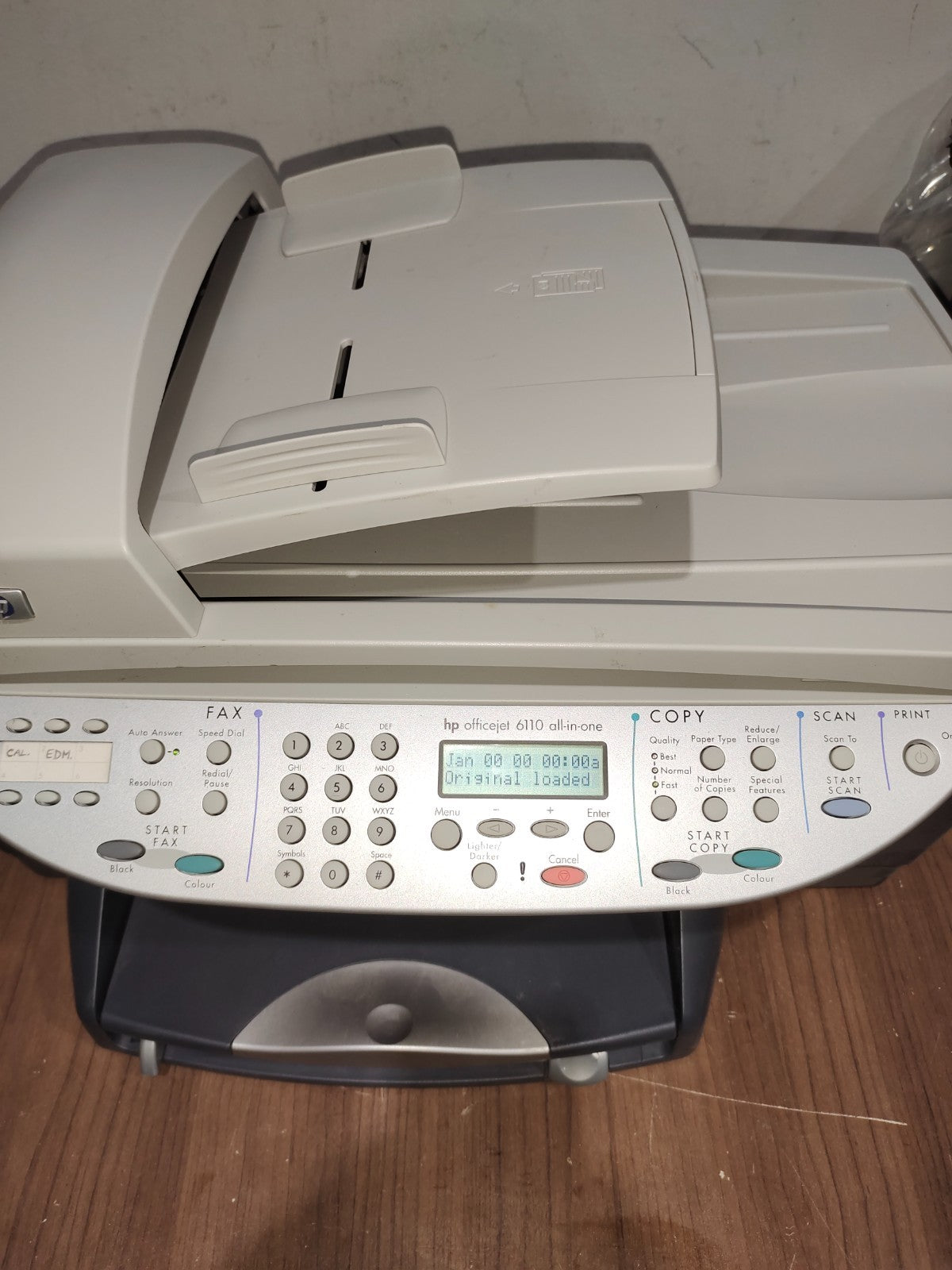 HP Officejet 6110 All-In-One USB Printer Scanner Copier Fax