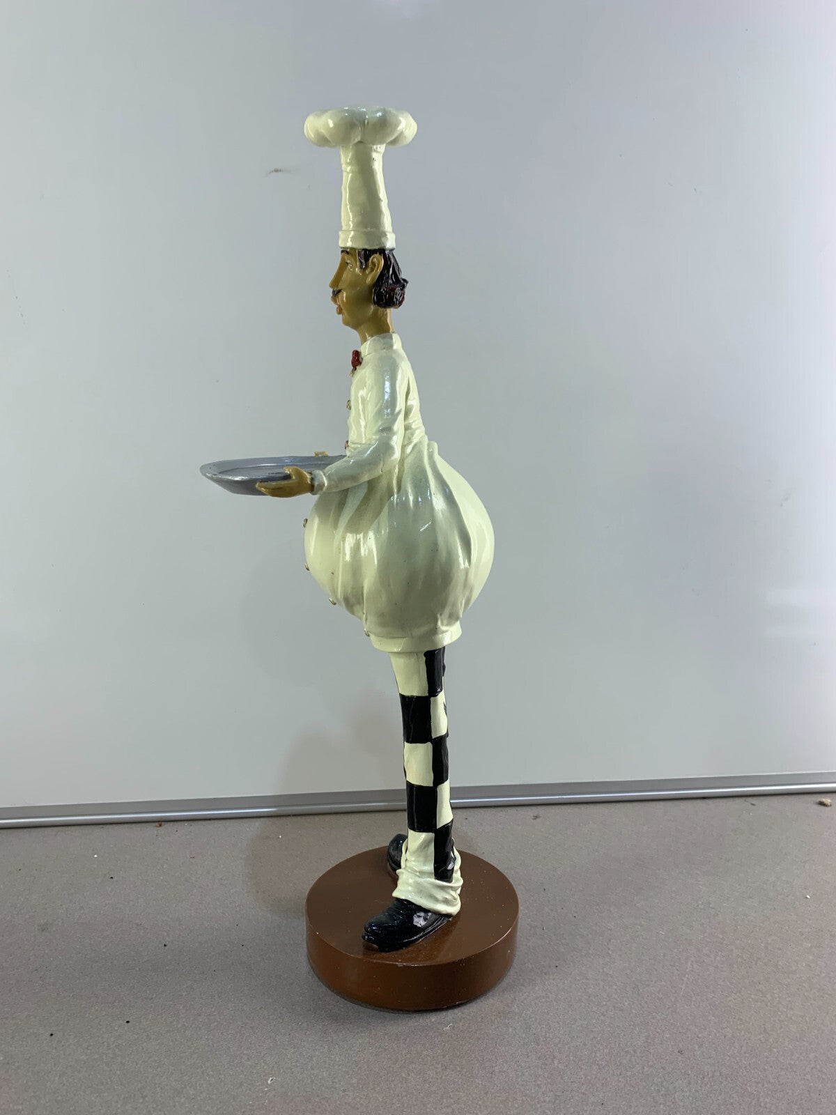 Chef figurine With a Tray