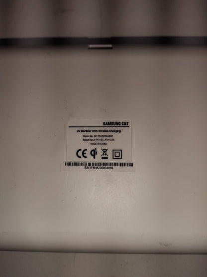 Samsung UV Sterilizer QI Wireless Charger