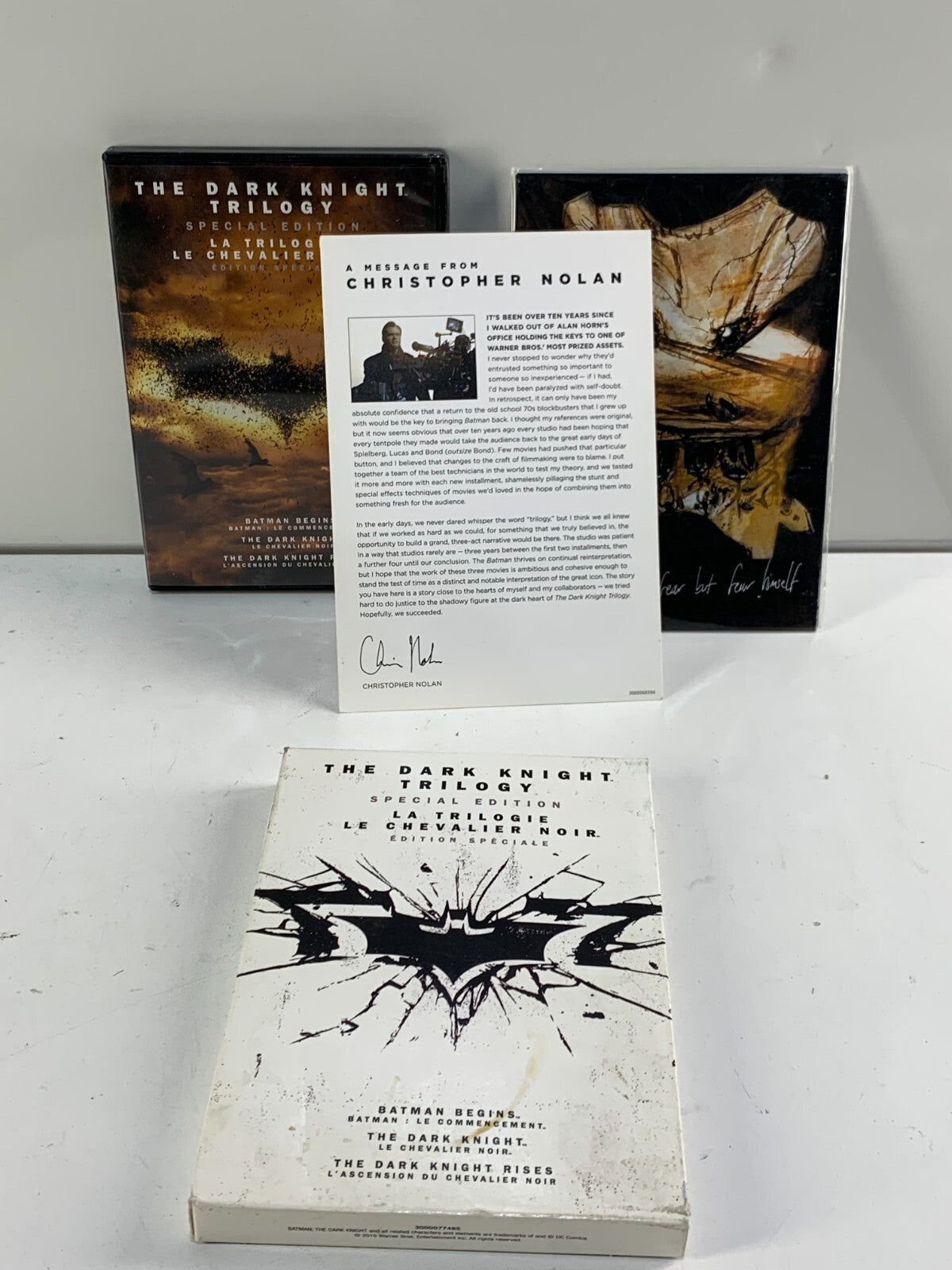 The Dark Knight Trilogy - Special Edition (Blu-Ray, 2016, 6-Disc) Batman