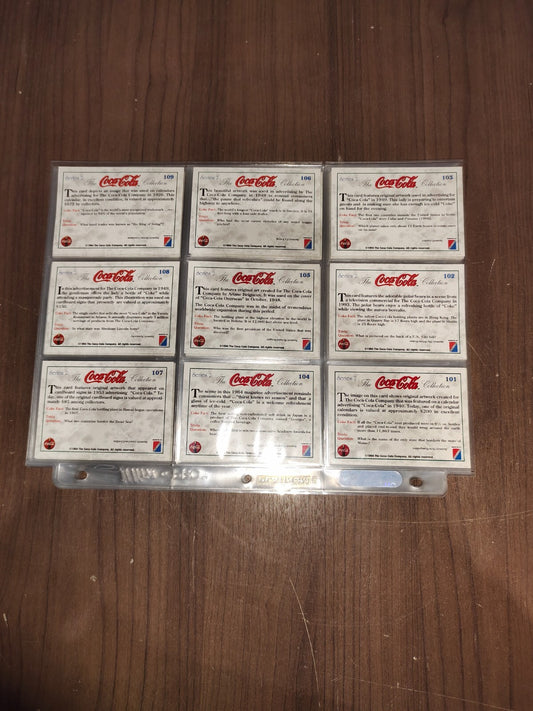 Vintage Collectible Coca-Cola Cards - Series 2 - Cards #101-200 Cards