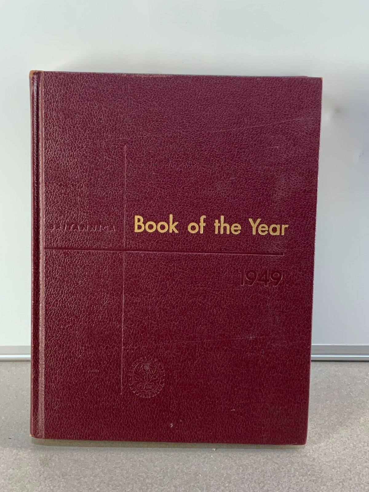 Vintage Encyclopedia Britannica Book Year - 1949