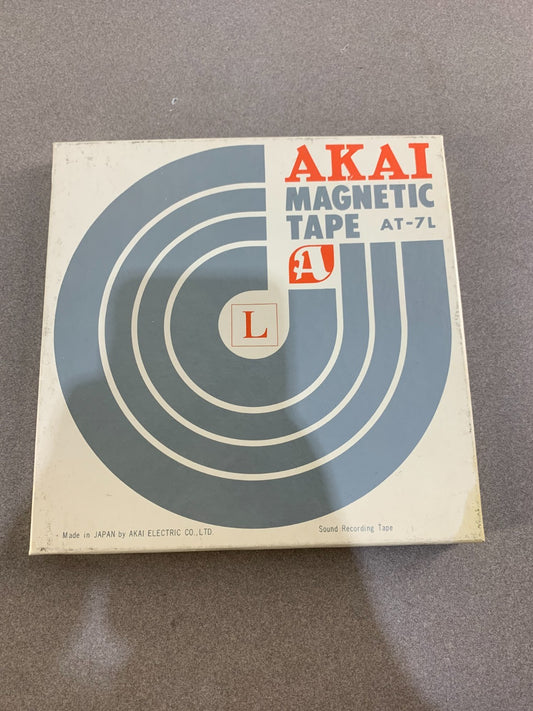 Akai AT-7L Magnetic Tape Reel  for Tape Recorder in Original Box