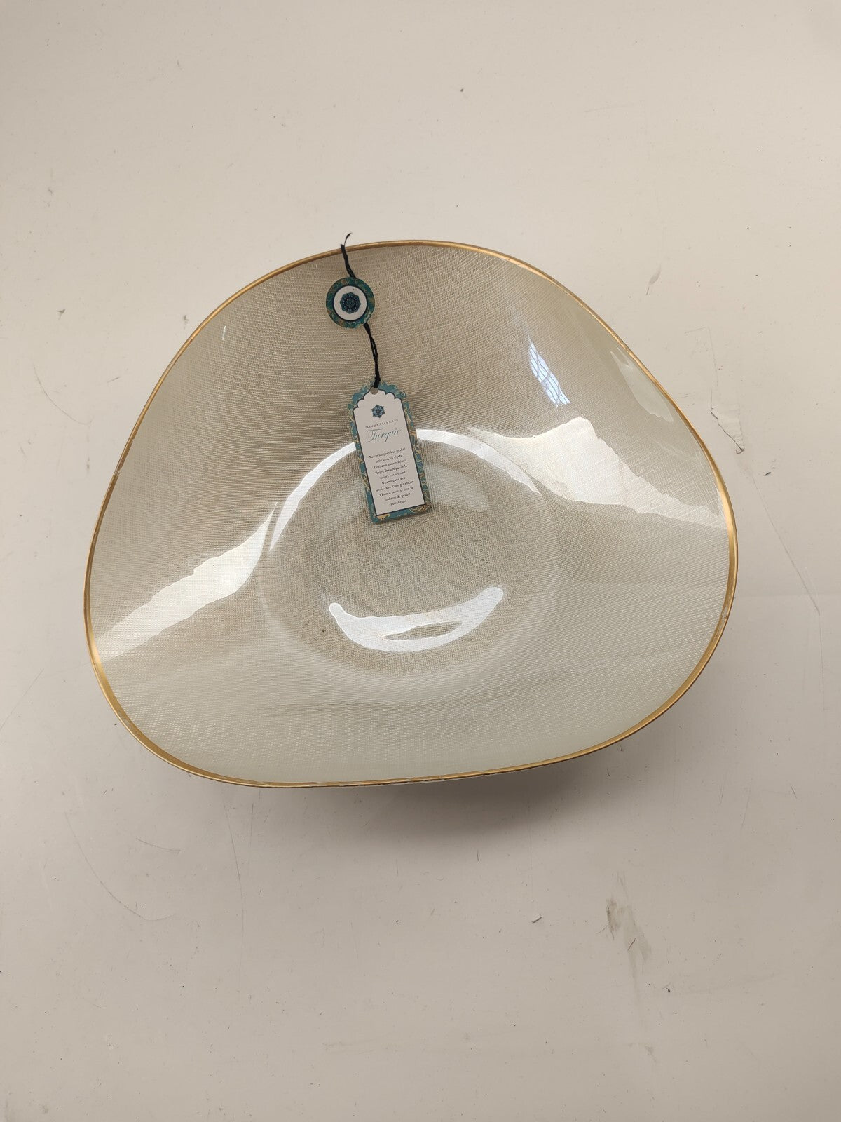 Vintage Glass Bowl For Kitchen