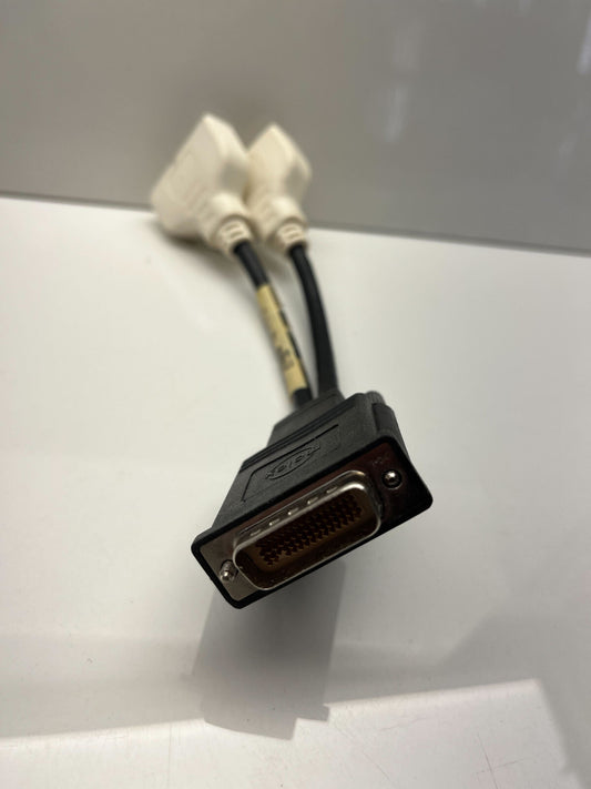 DMS-59 to 2x DVI-I Breakout Adapter Cable Molex