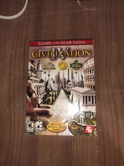 Sid Meier's Civilization IV - Game of the Year Edition, PC 2006