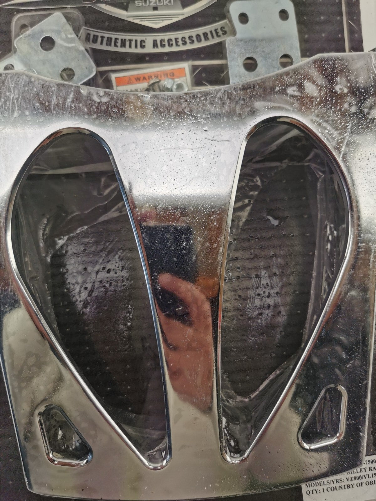 Boulevard Suzuki authentic accessories BILLET RACK 990A0-75002