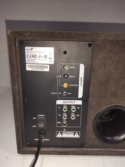 Genius GX Gaming Gaming Speaker System SW-G5.1 3500 - Subwoofer Only