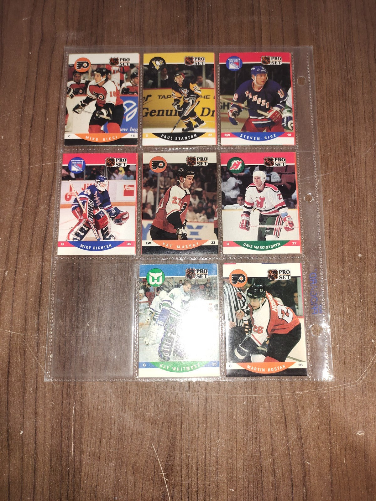 Rare Collectible NHL - Assorted Cards (Set - 2) PRO-SET - Set of 16 Cards