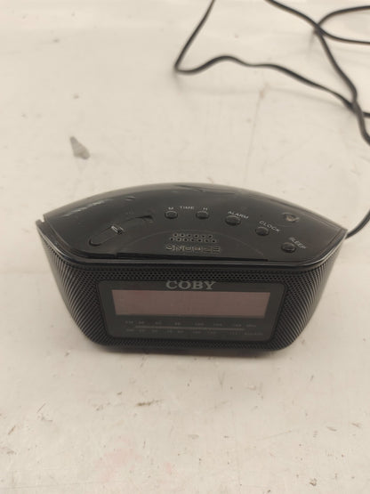 Coby Big Led Digital AM/FM Alarm Clock Radio - Snooze