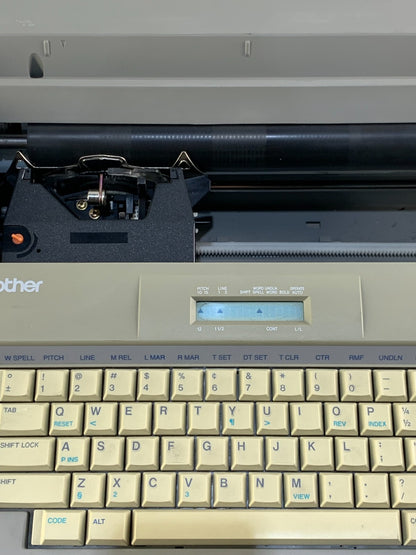 Brother Digital Display Portable Electronic Typewriter SX-4000 Tested