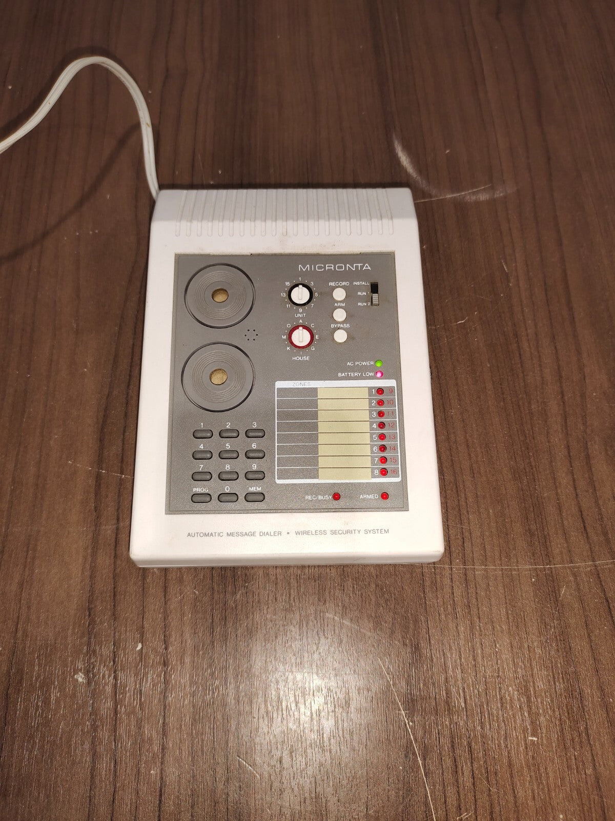 Micronta Home Remote Control System Console Dialer - 61-2609R