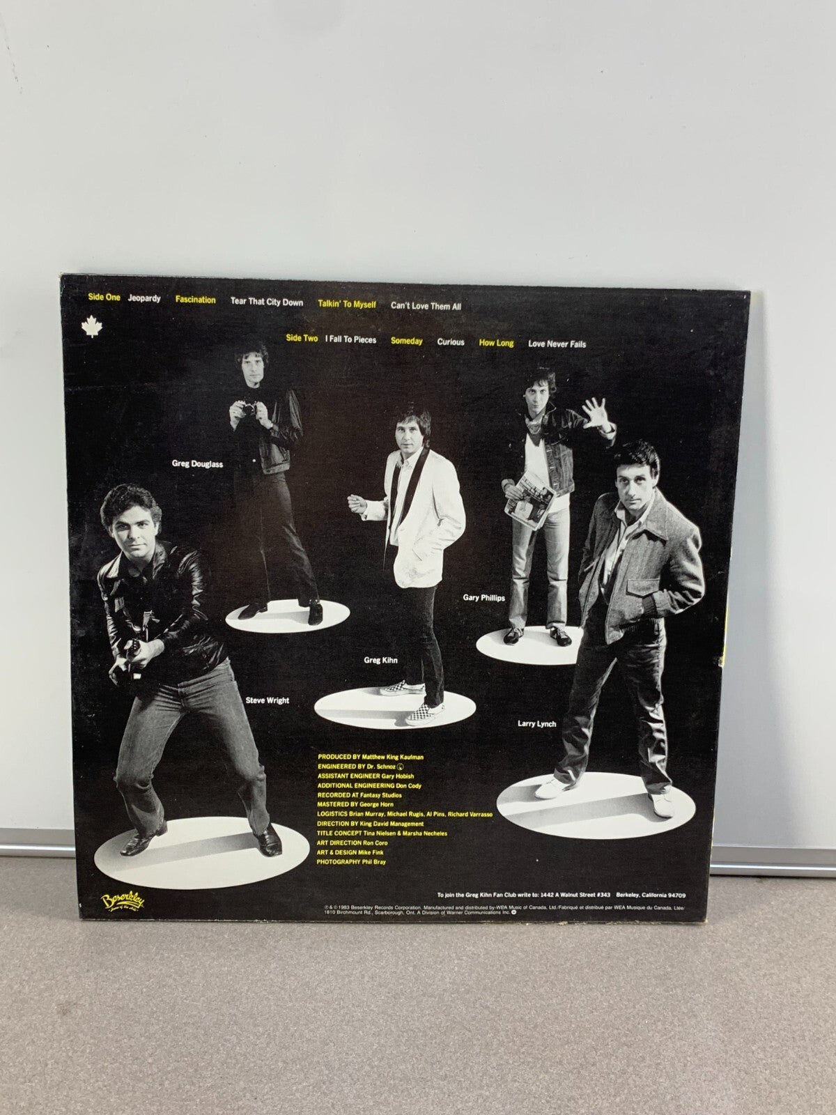 Greg Kihn Band - Kihnspiracy (LP, Vinyl)