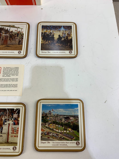 Vintage Pimpernel ACRYLIC Six Coasters
