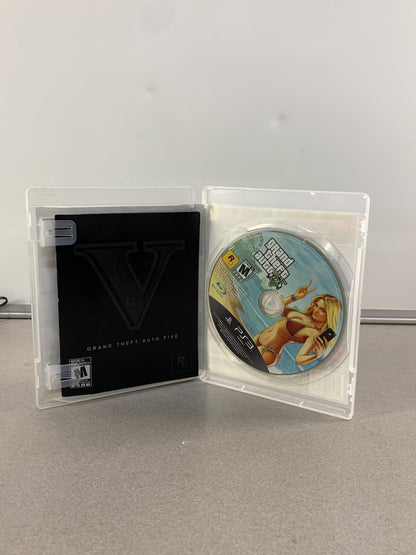 Grand Theft Auto V PS3 PlayStation 3 (Game Rockstar Games 2008, GTA5)