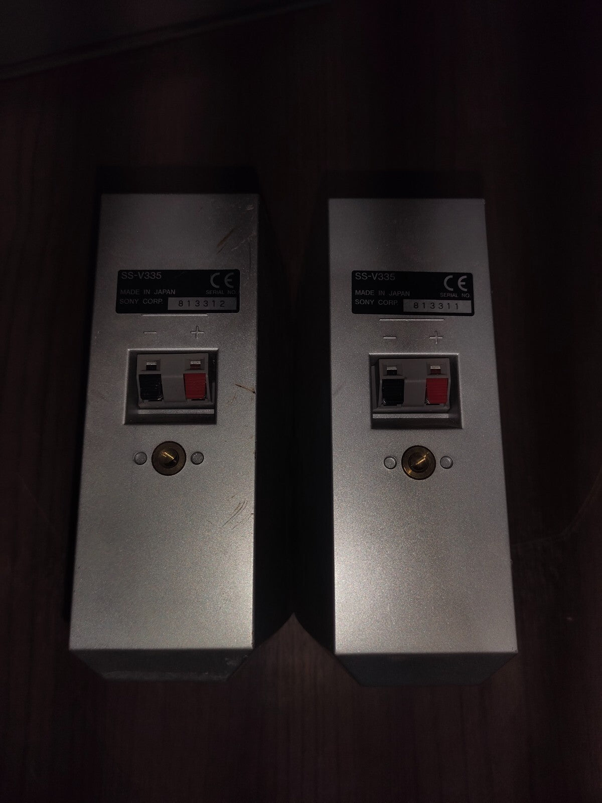 5 Sony Home Theater Speakers (4) SS-V335 and (1) SS-CN335