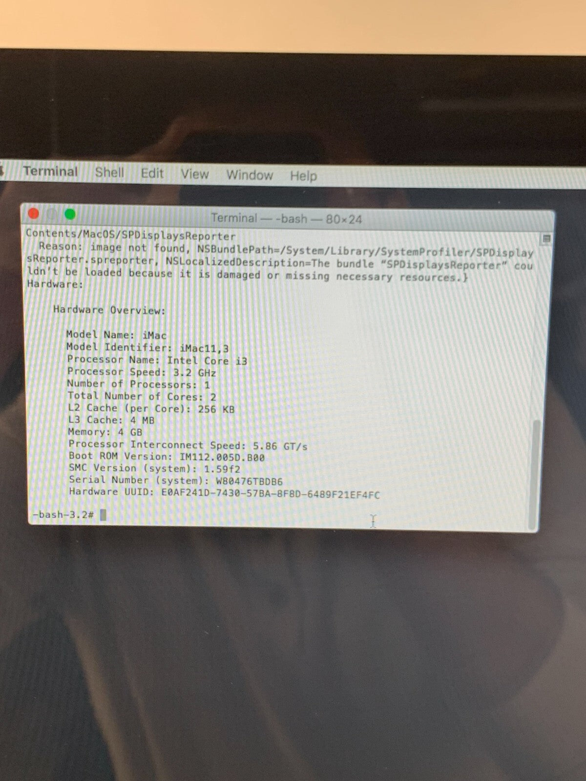 Apple iMac (Mid 2010) – Intel Core i3 3.2GHz, 4GB RAM – macOS Desktop Computer