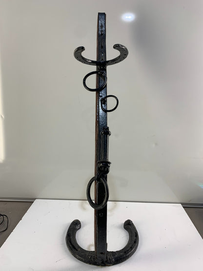 *RARE* Horseshoe, Horse Realted Umbrella Stand! Western Folk Art!