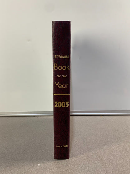 Encyclopedia Britannica Book of the Year - 2005 - Leather