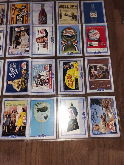 Vintage Collectible Pepsi-Cola Cards - Trading Cards Series 2 - #101-200 Cards