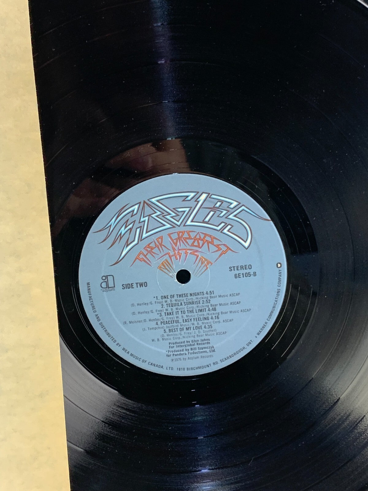 Eagles – Their Greatest Hits 1971–1975 LP Vinyl Asylum 6E-105 Classic Rock