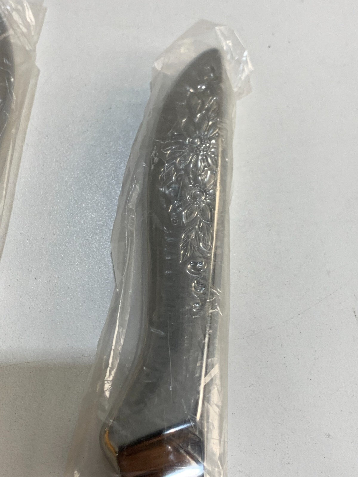 Vintage DYNASTY Japan STAINLESS STEEL set of 2 Meat Carving Knife & a Meat Fork