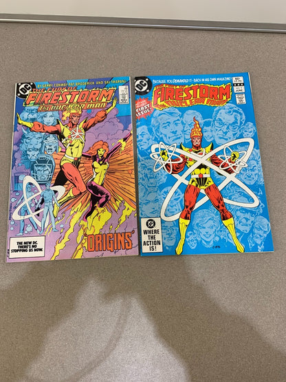 Fury of Firestorm #1 & #22 (1982–1984) 1st DC Comics VF/NM