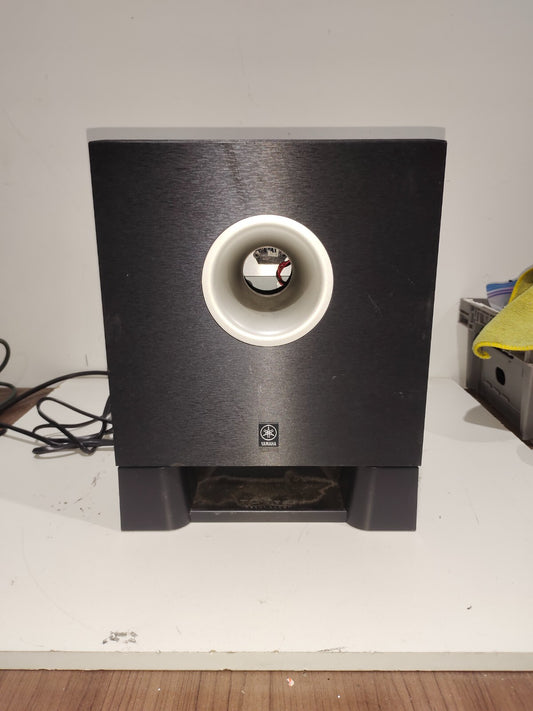 Yamaha YST-SW011 8-Inch Advanced YST and QD-Bass Max 100W Subwoofer - Black