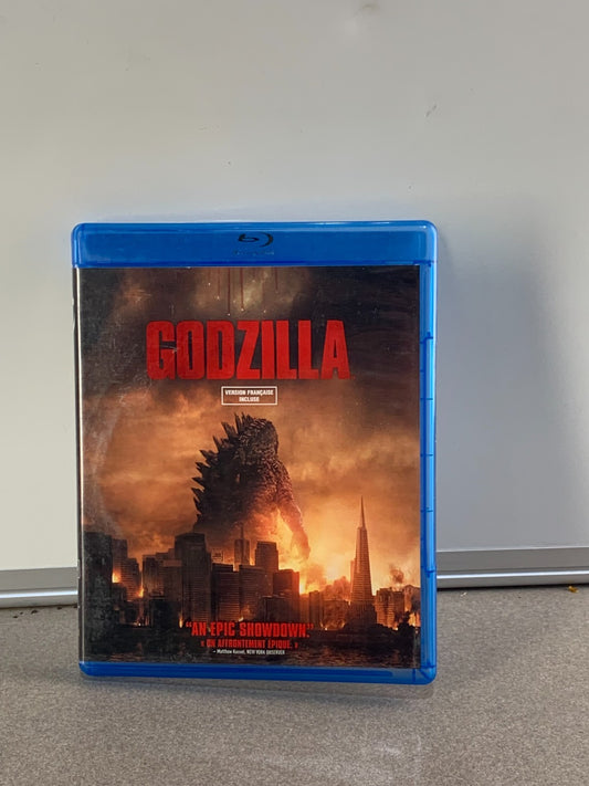 Godzilla (Blu-ray/DVD, 2014,2-Disc Set) Like New Condition