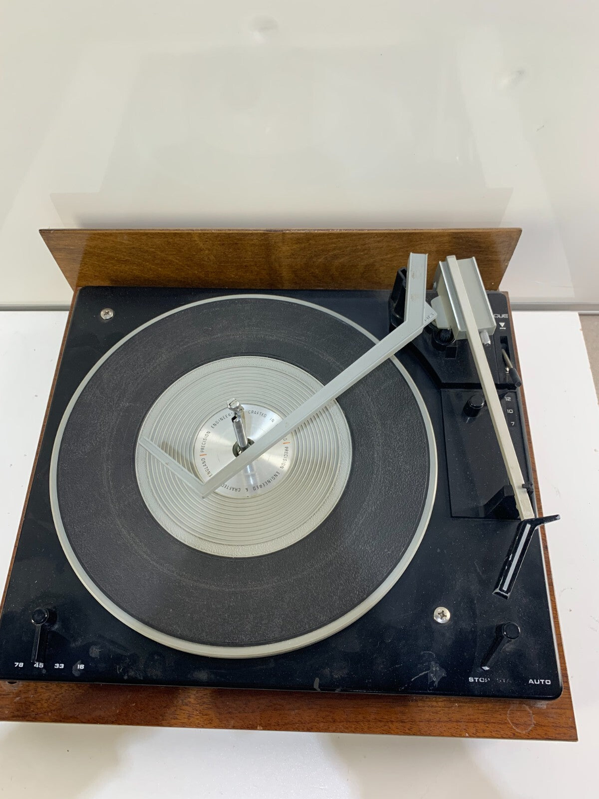 Glenburn Turntable Record Player For parts
