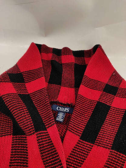 CHAPS Women's loose fit Cardigan Sweater L