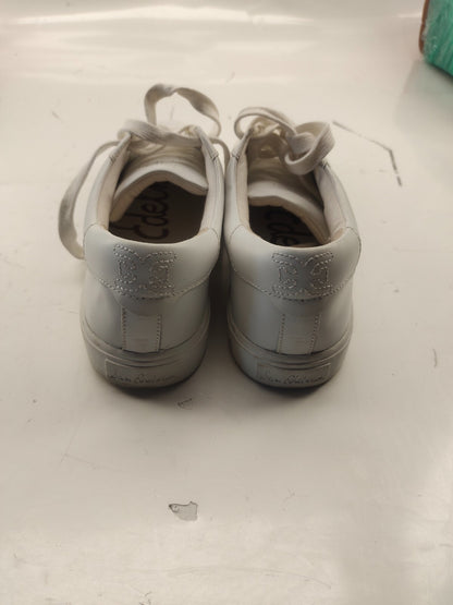 Sam Edelman Women's Ethyl Bright White Fashion Sneaker Size 8M
