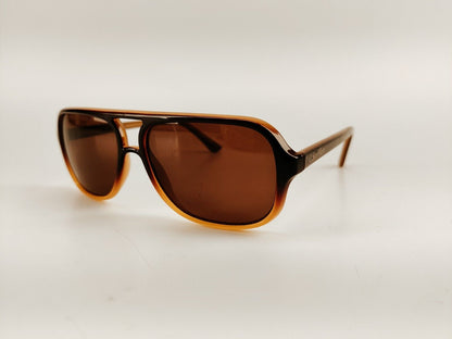 Calvin Klein Brown Gradient Aviator Sunglasses