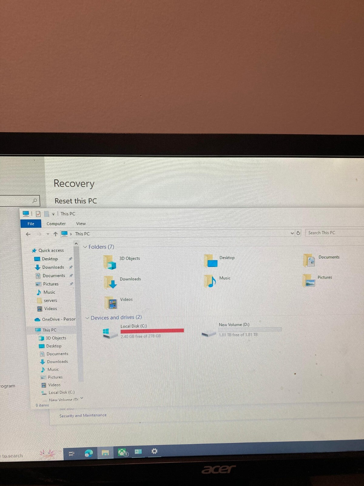ASUS Gaming PC i7 4th GEN 16GB RAM - 256GB SSD + 2TB HDD - WINDOWS 10 PRO