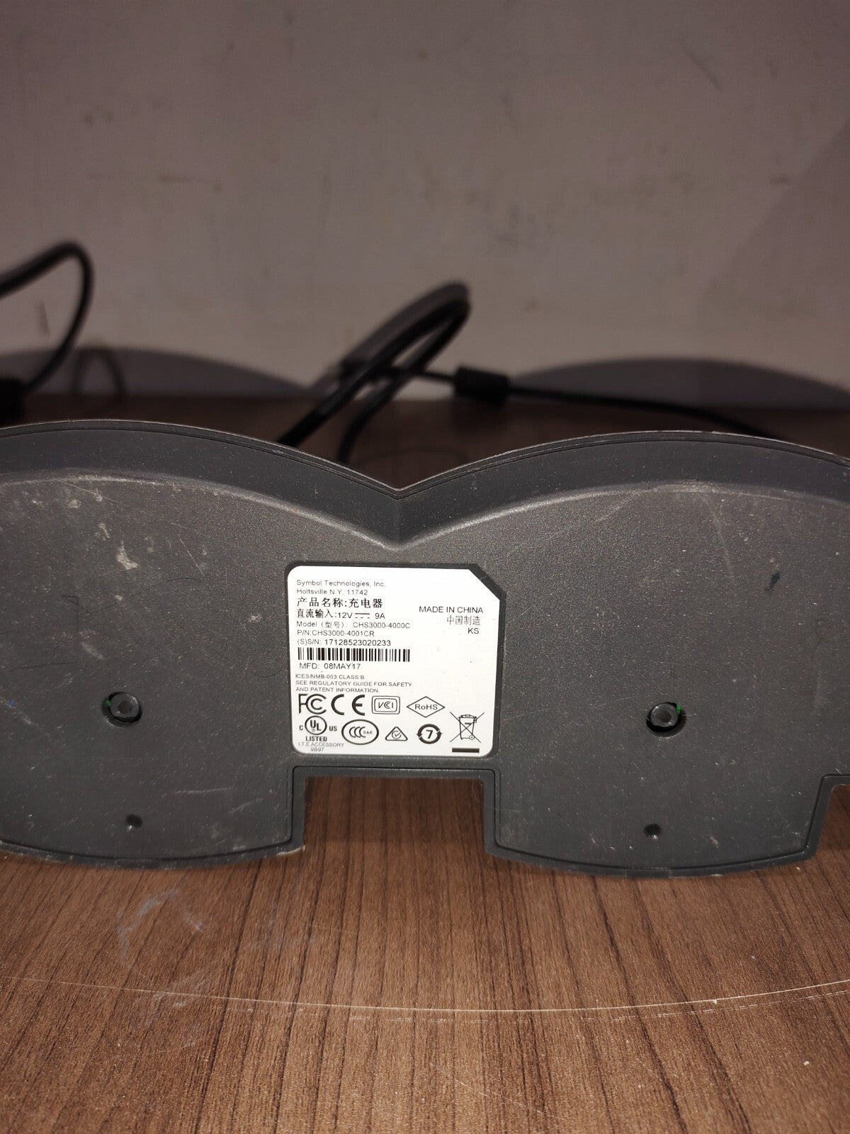 Symbol MC3000 / MC3090 / MC3190 / MC32N0 CHS3000-4000C 4 Slot Charger Cradle - 2