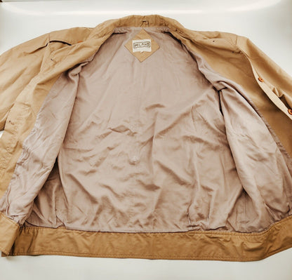 Milano Vintage Wind Breaker Jacket Beige