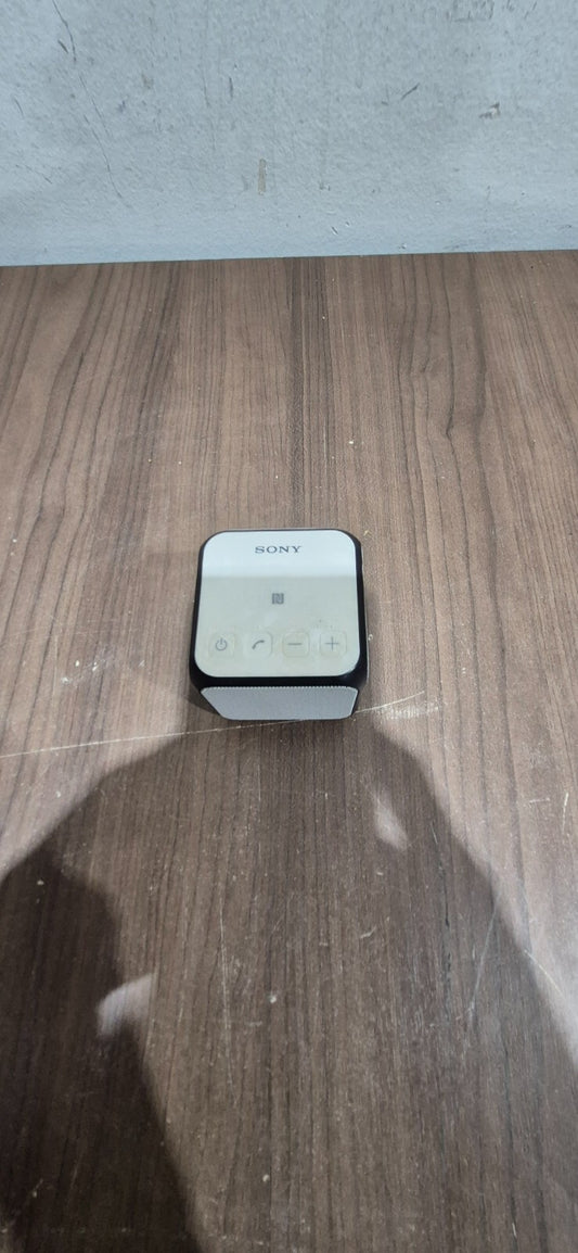 Sony SRS-X11 Portable Wireless Bluetooth Speaker  Cube - White
