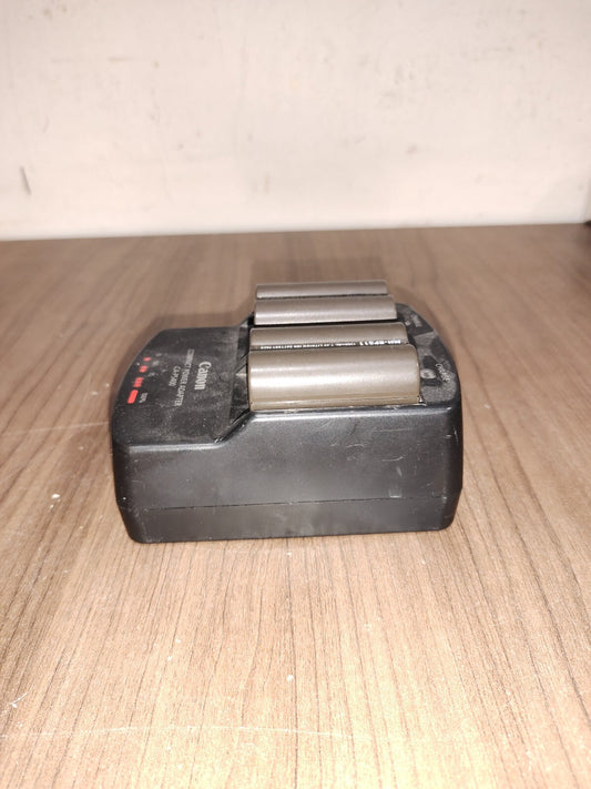 CANON COMPACT POWER ADAPTER CA-PS400 Dual Battery Charger with 2 Battries