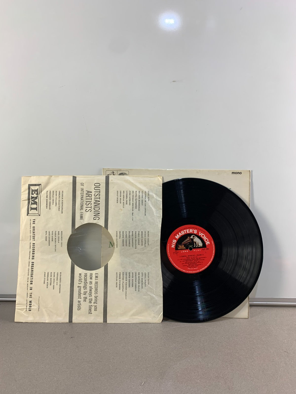 Purcell Anthology Vol. 2 LP 1966 Menuhin Bath Festival Orchestra ASD 2261