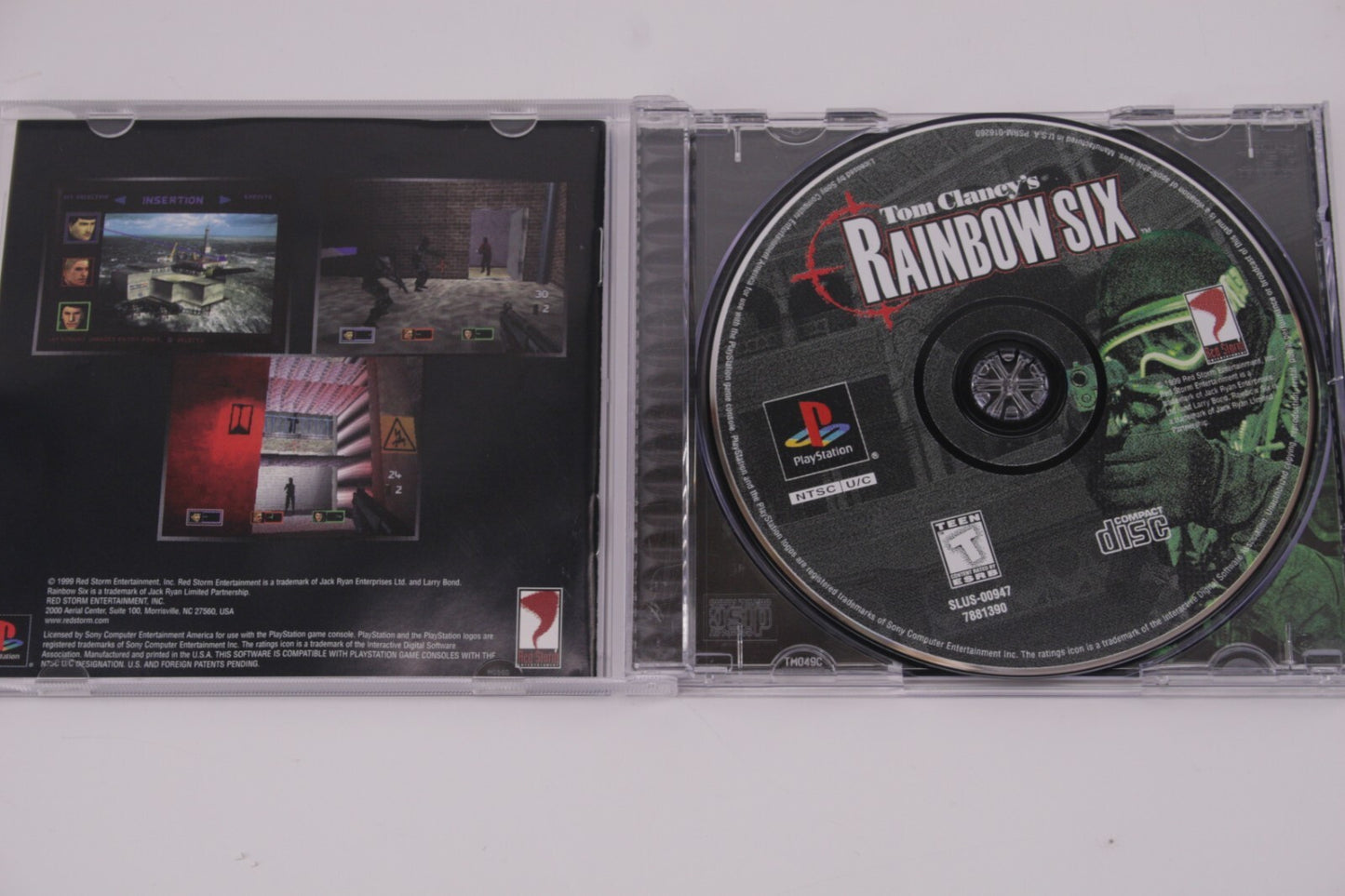 Rainbow Six (PlayStation 1 PS1) - complete
