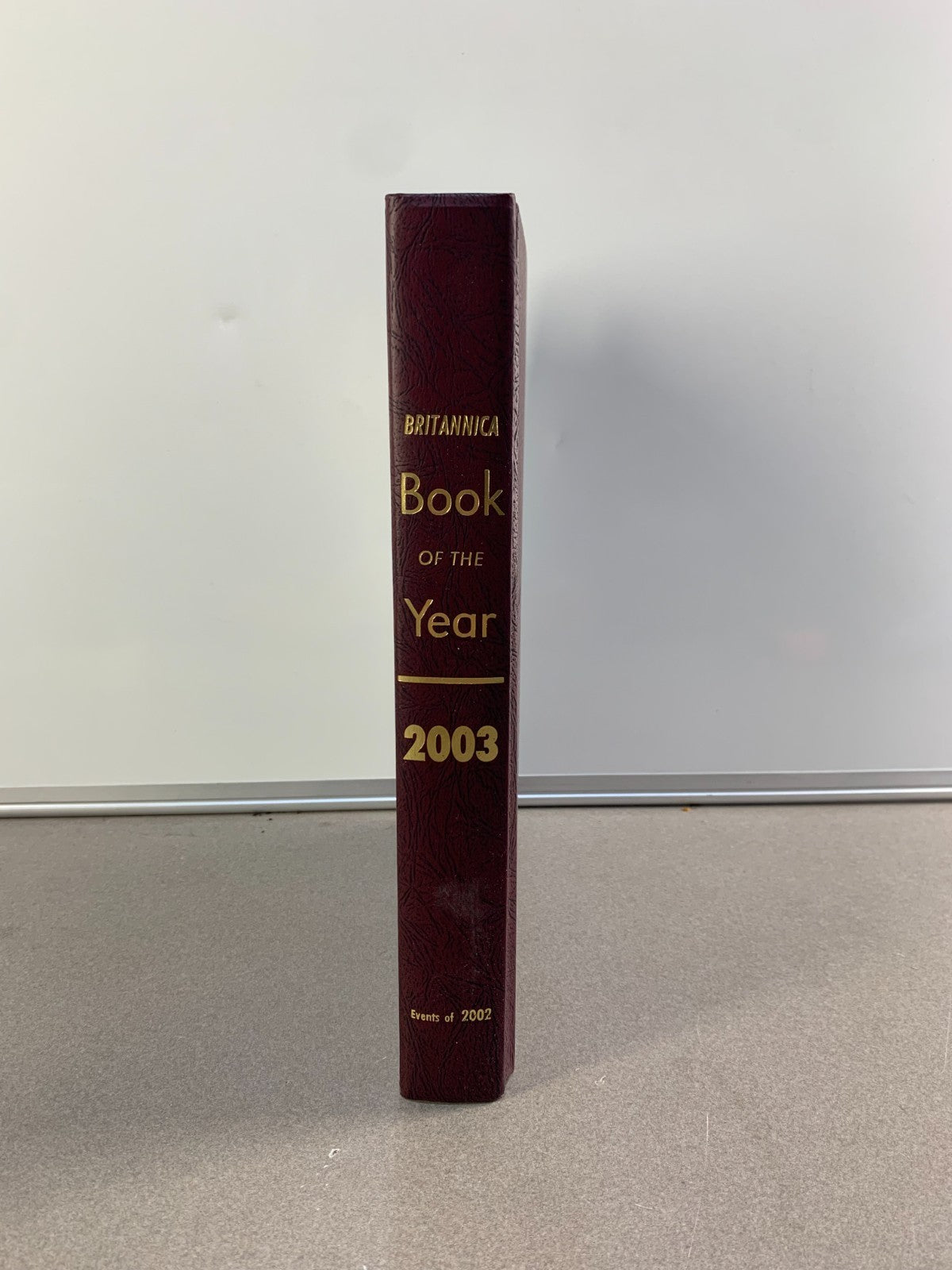 Encyclopedia Britannica Book of the Year - 2003 - Leather