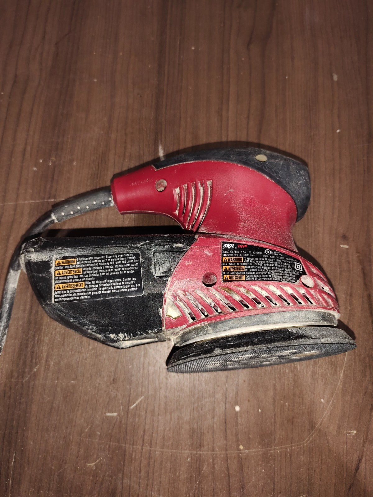 SKIL 7490 - 2.6 Amp - 5-Inch Sander