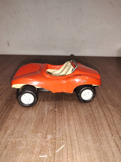 Vintage - Metal Tonka Dune Buggy Toy - Orange - Original 7-Inches