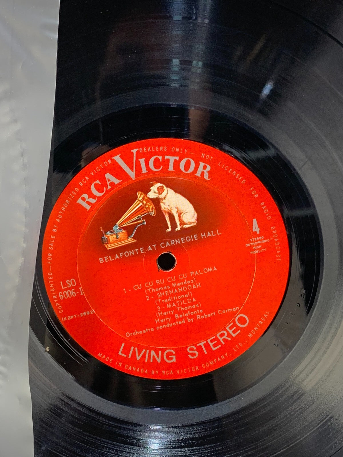 BELAFONTE At Carnegie Hall -Original 1959 RCA LS 2-LP - TAS Audiophile TOP COPY