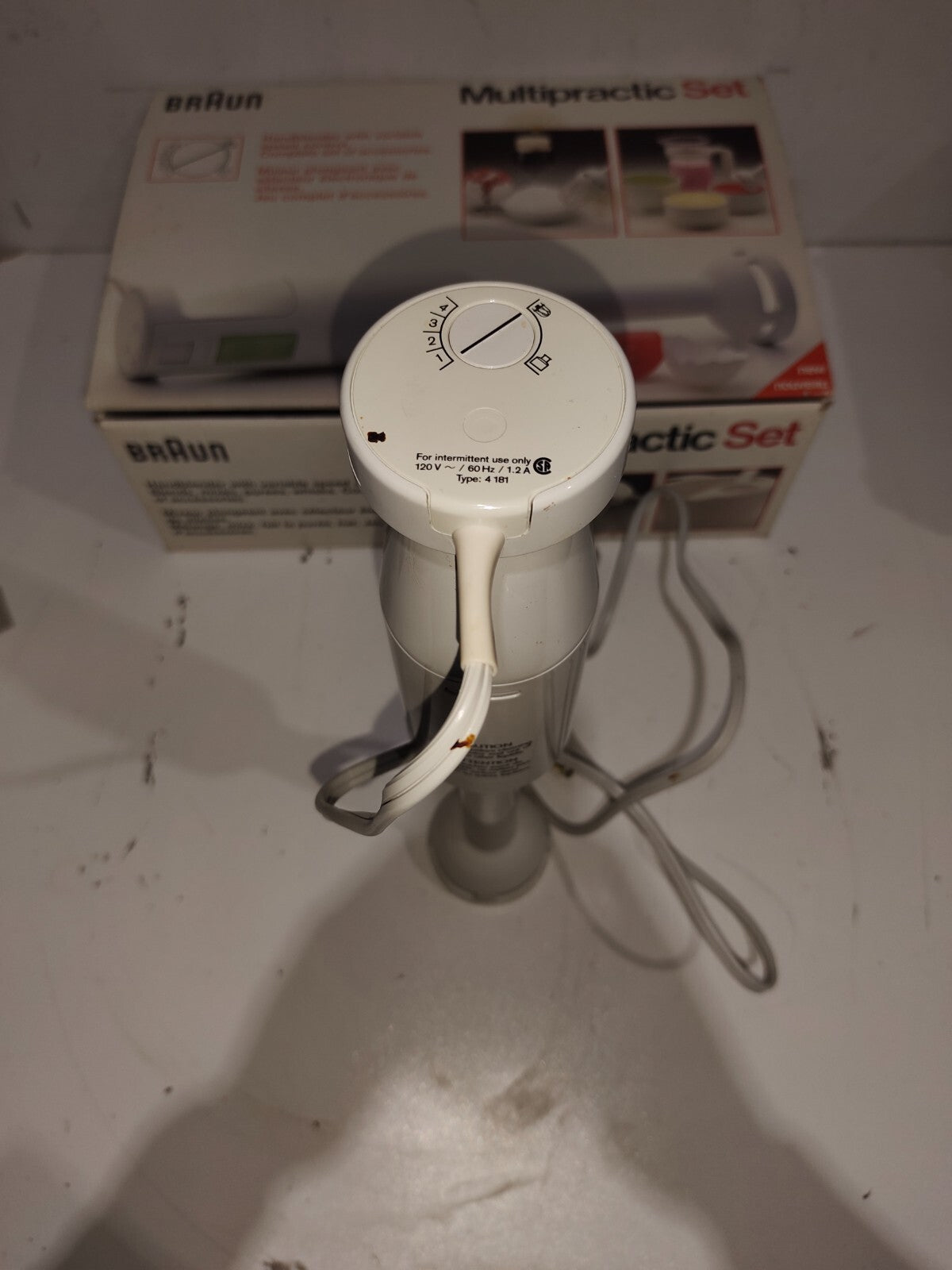 Braun Multipractic Set - MR700 - Type 4181 - Variable Speed